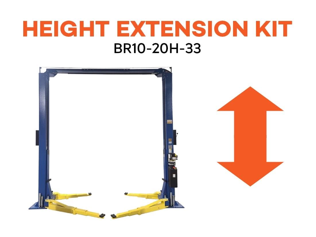 Daytona BR10-2OH-33-EXT Height Extension Kit for BR10-2OH-33 ALI Lift