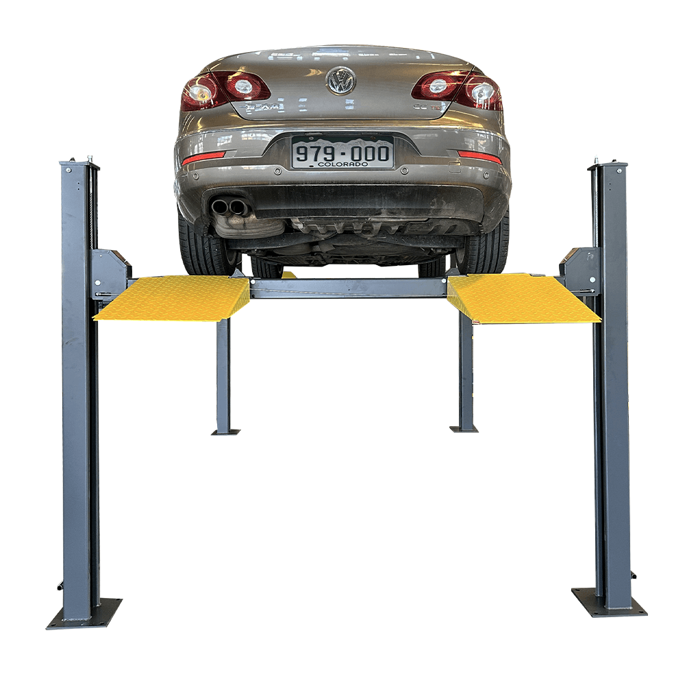 Katool KT-4H850 8,500 lb Heavy-Duty 4-Post Car Lift with Caster Kit