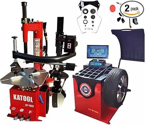 KATOOL KT-T835 Tire Changer & KT-B750 Wheel Balancer Combo