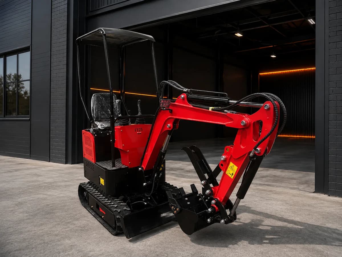 Katool KT-EX20 Mini Excavator B&S Gas Engine with Mechanical Thumb