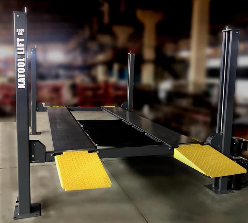 KATOOL four-post automotive lift available through True Rise